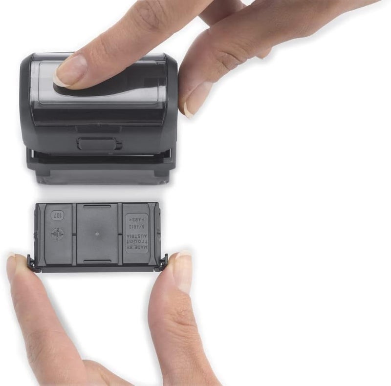 Veltec Replacement Ink Pad for Trodat Printy 4913 Self Inking Stamps, 4913 Typo and 4953, Black (2 Pack) - Image 3